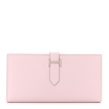 an light pink color Hermes long wallet