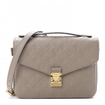 Louis Vuitton Empreinte Pochette Metis in the Tourterelle color