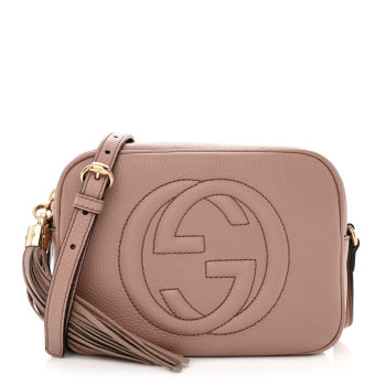 Gucci Soho Disco Crossbody Bag in Beige