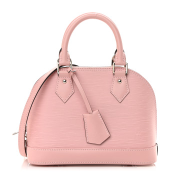 LOUIS VUITTON Epi Alma BB Rose Ballerine