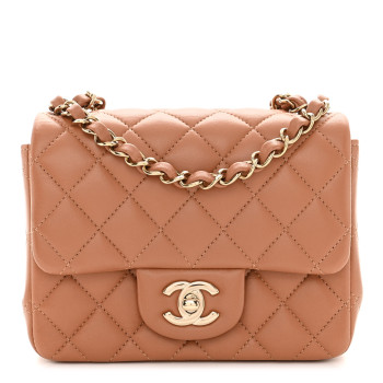 Chanel Mini Square Flap in Brown