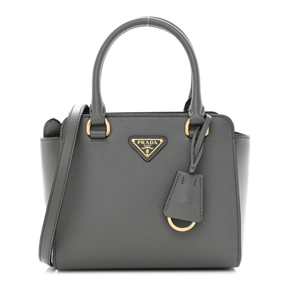 PRADA Lux Wallet Chain Bag - White/Gold - Adorn Collection