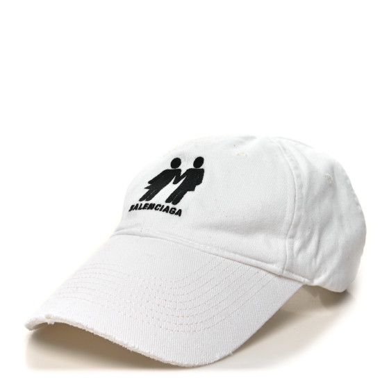 BALENCIAGA Pride Cap Hat L White