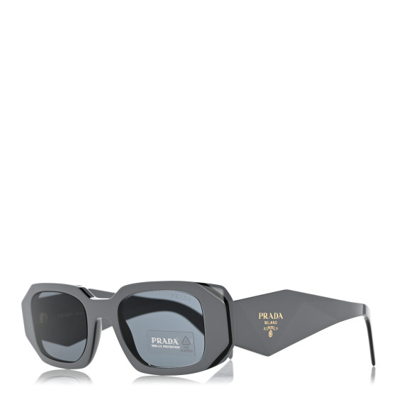  PRADA Acetate Symbole Sunglasses SPR 17W Dark Grey