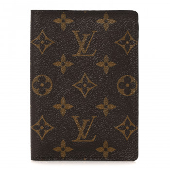 LOUIS VUITTON Monogram Passport Cover Wallet