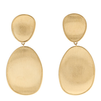 MARCO BICEGO 18K Yellow Gold Small Lunaria Drop Earrings