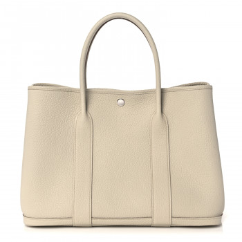 Replica Hermes Garden Party 30 Bag In Vert Amande Taurillon Leather