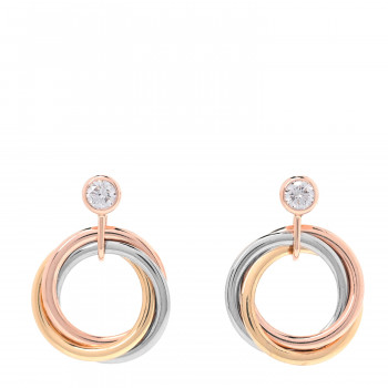 Cartier Trinity hoop earrings