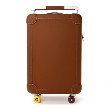 HERMES Taurillon Clemence R.M.S. Trolley Case Luggage Gold