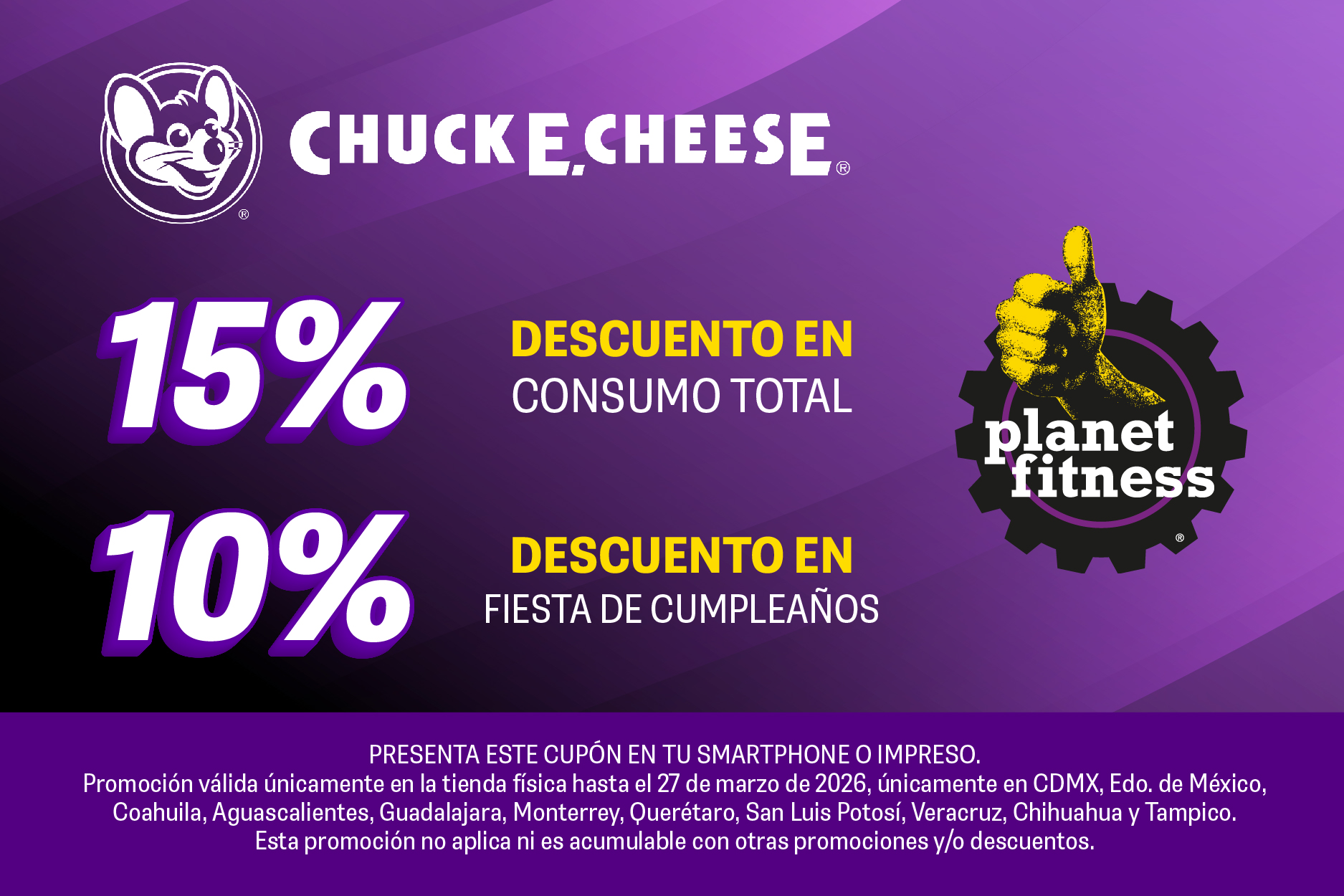 CHUCK E. CHEESE