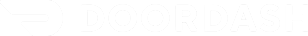 Door Dash White Logo 