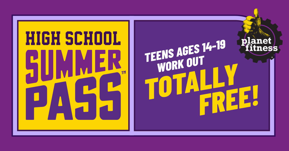 Free Summer Gym Membership for Teens | Planet Fitness