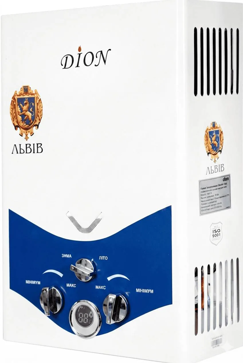 Dion JSD-12, Комфорт (Хвиля) — газова колонка 12 л