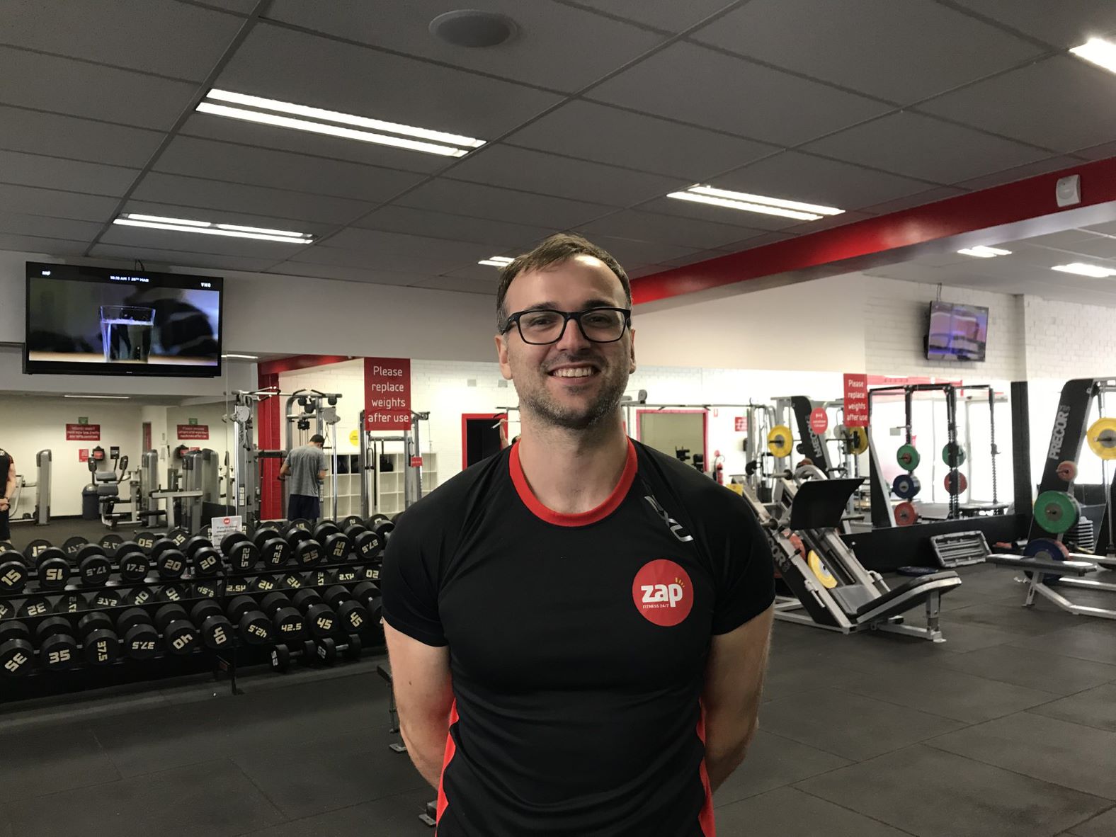 James Cornish Personal Trainer Zap Fitness