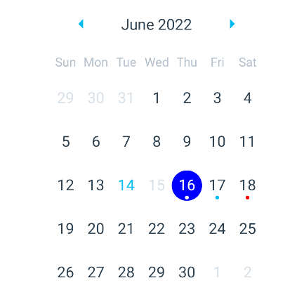 Separate Book Marks with Dot