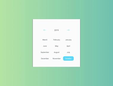 Month-Year Picker