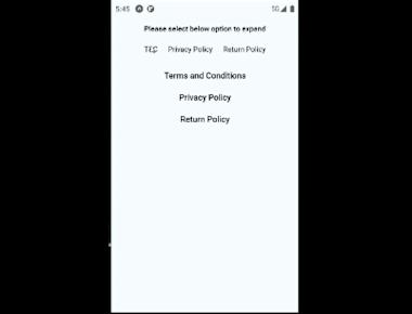 Menu Bar Collapsible