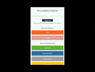 React Native Animatable