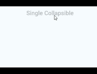 Single Collapsible