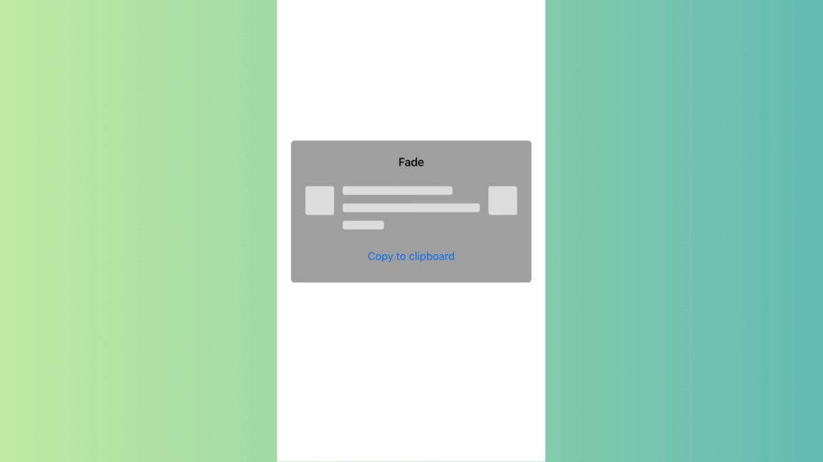 Fade Placeholder