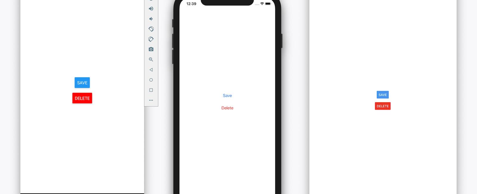Using built-in button