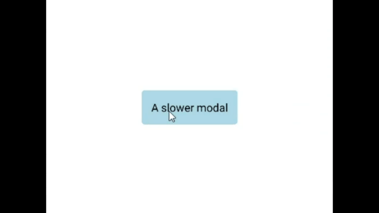 Slower Modal