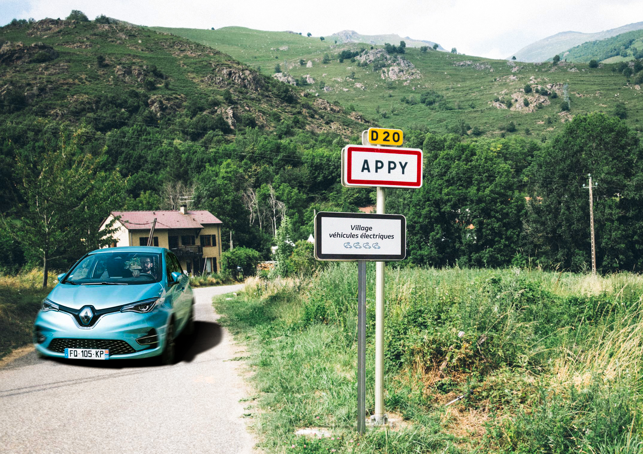 A car in the Village of Appy