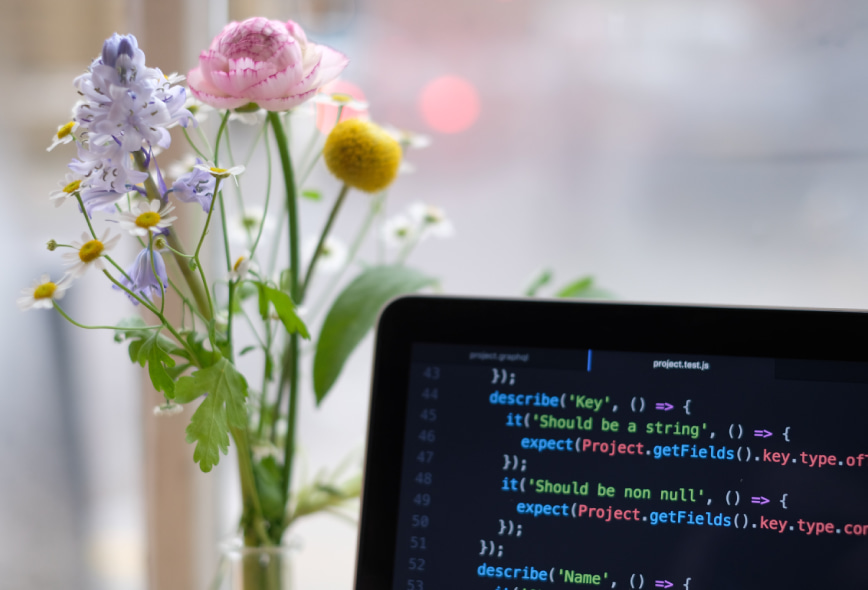 Flowers and code