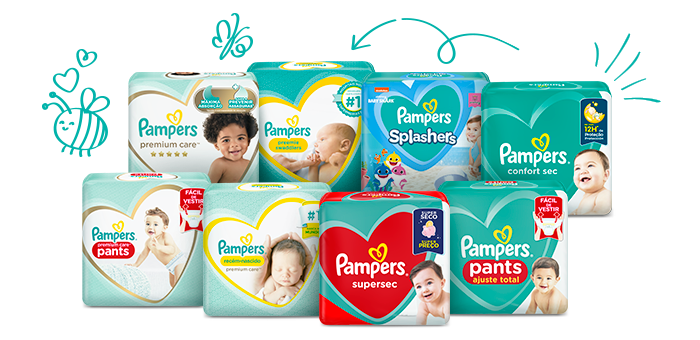 Conheça As Fraldas | Pampers® Brasil