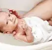 O primeiro banho do bebê