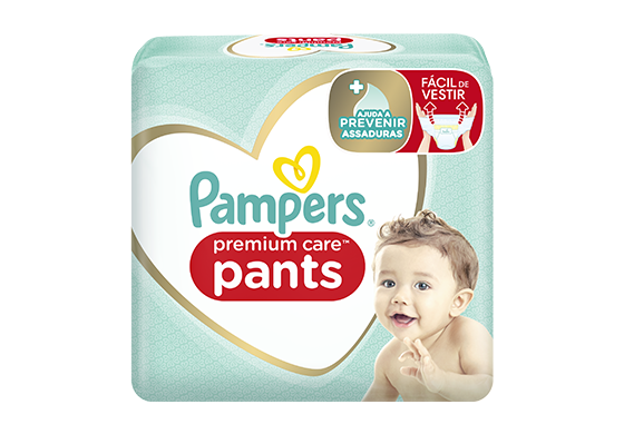 Fralda de Vestir  Pampers® Premium Care Pants