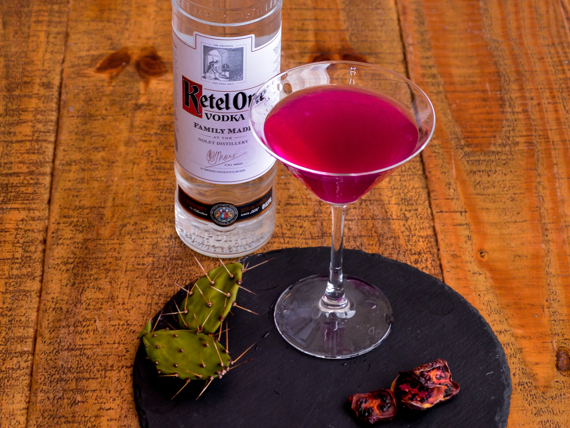 Ketel One Prickly Pear Martini by Francis Ndung'u