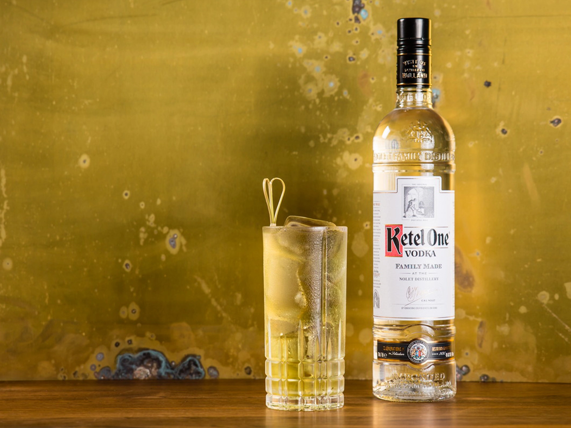 Ketel One Be World Class. Plant a Tree. Cóctel de Dominik Oswald