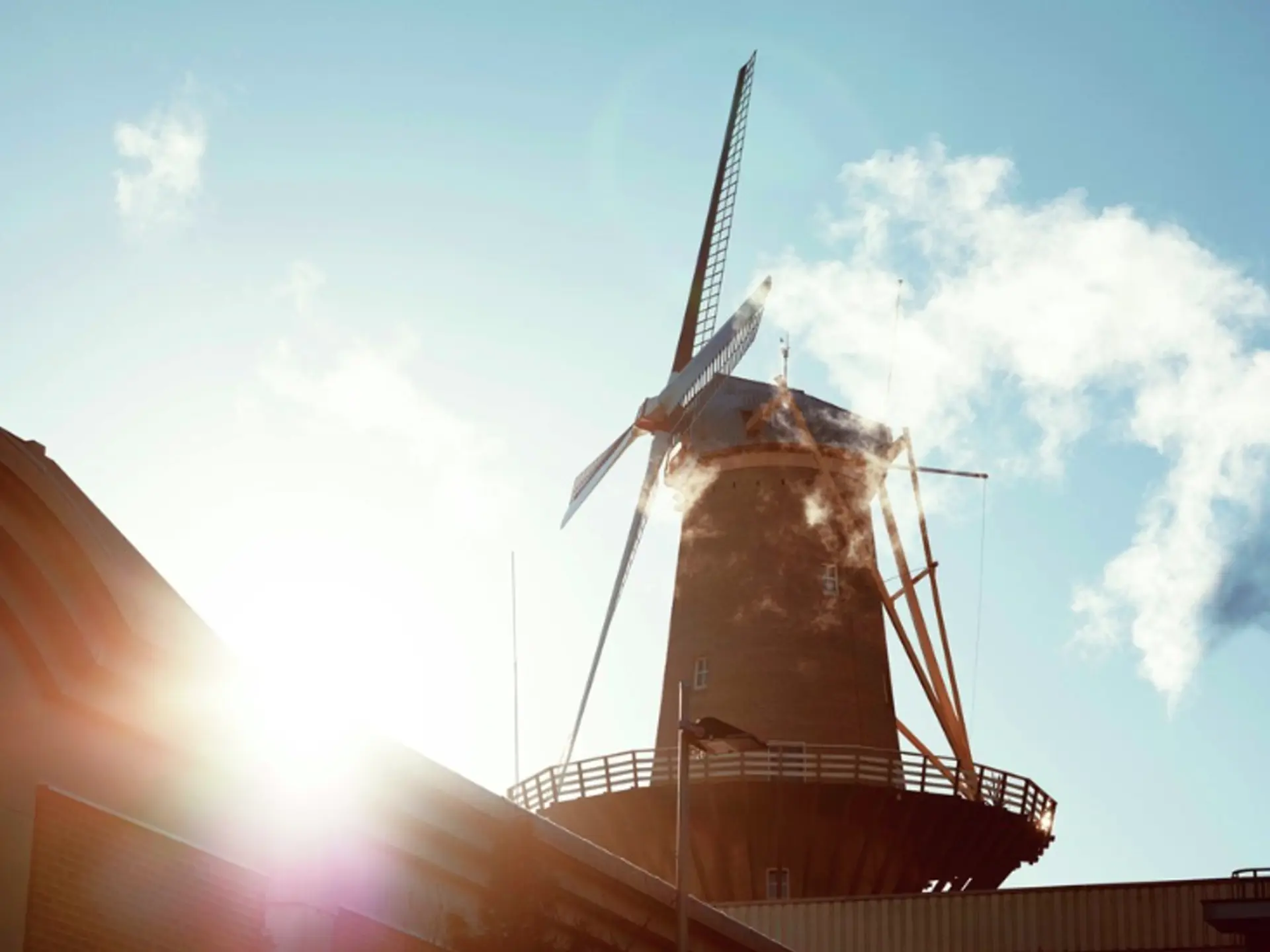 Ketel One Notel Distillery,  Schiedam, Holland Windmill