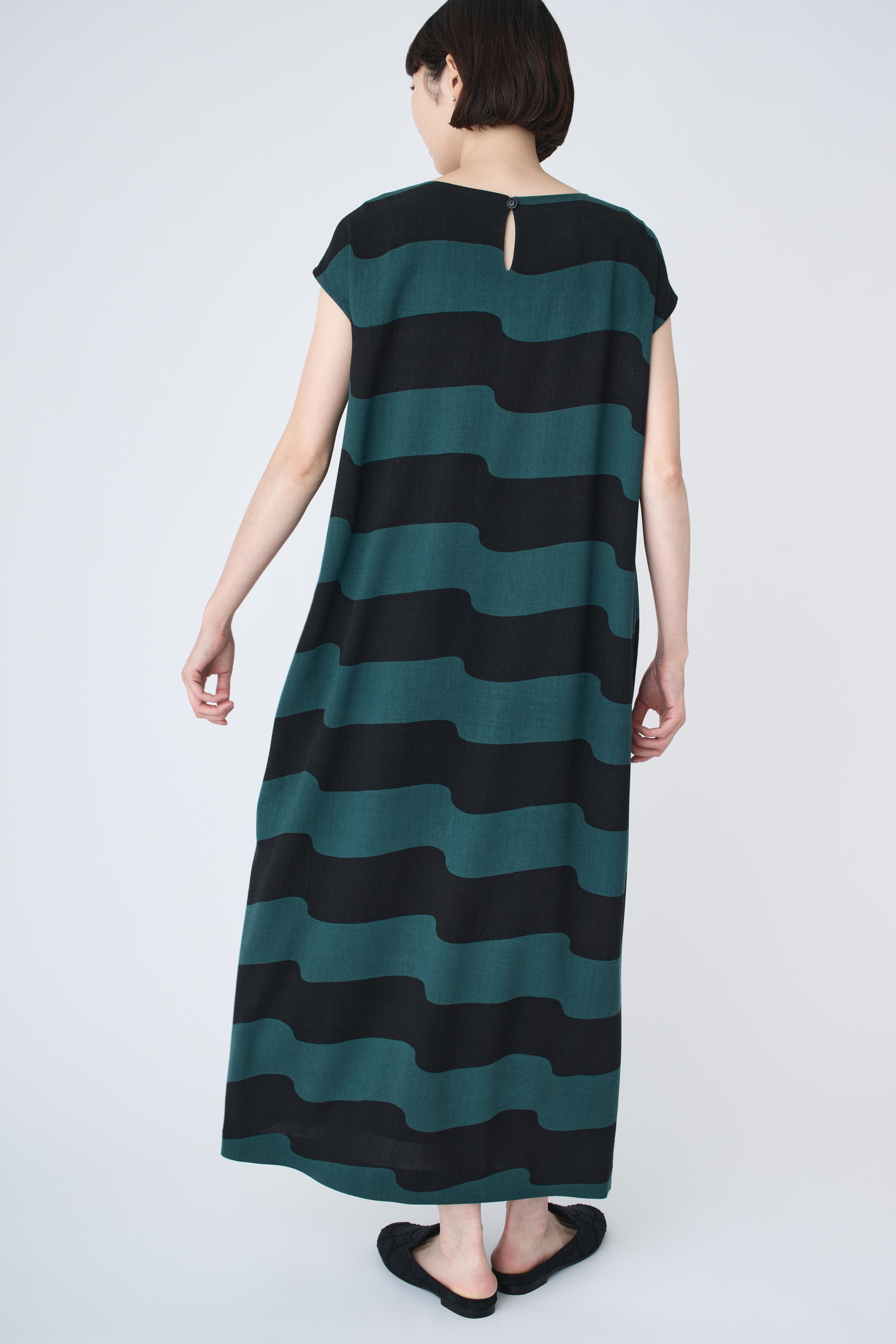 ミナペルホネン going フレンチスリーブドレス wind flag フレンチスリーブドレス - minä perhonen