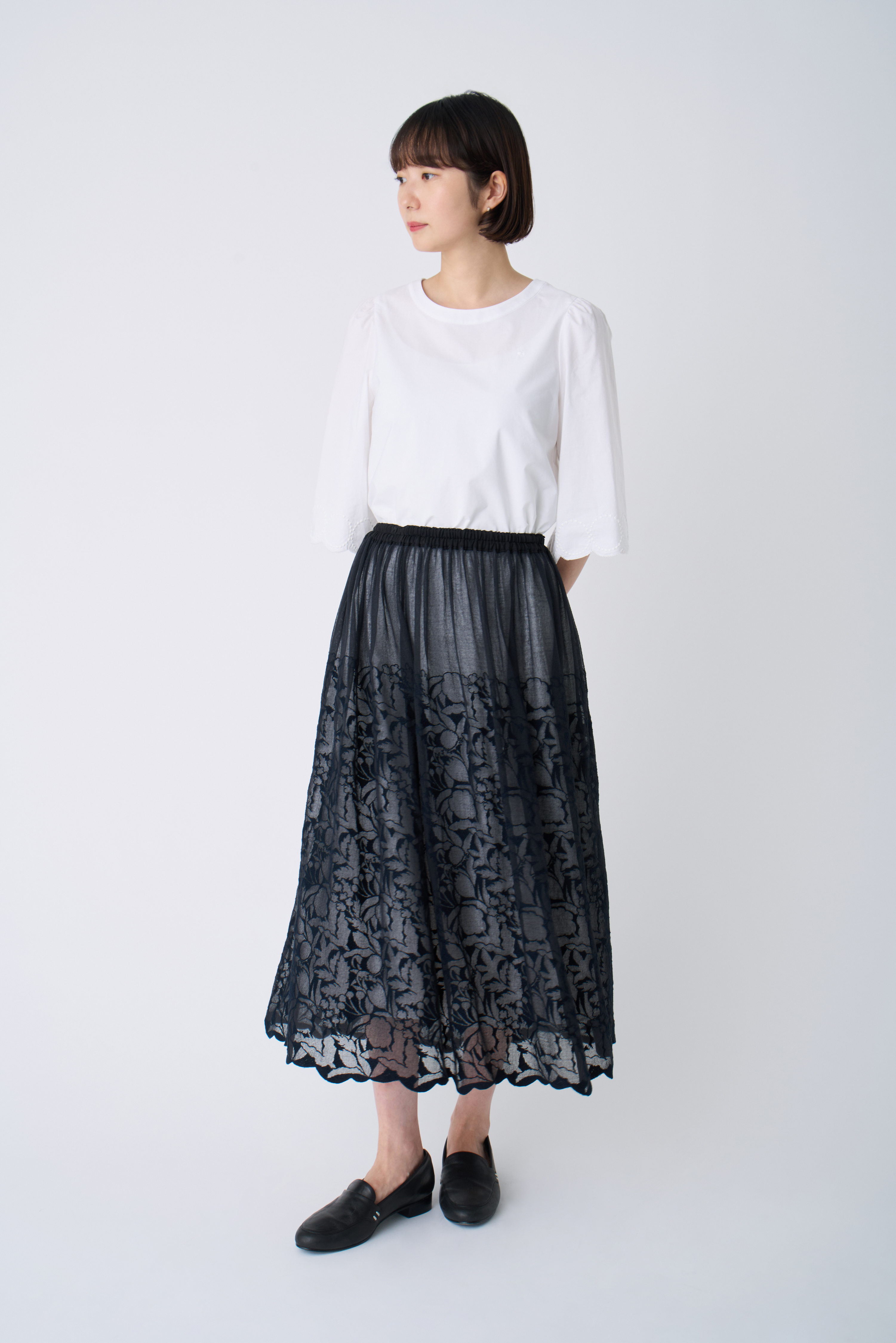 必ず詳細見て下さい ミナペルホネン タンバリン ブラウス＆スカート 2023SS 必ず詳細見て下さい ミナペルホネン タンバリン ブラウス＆スカート