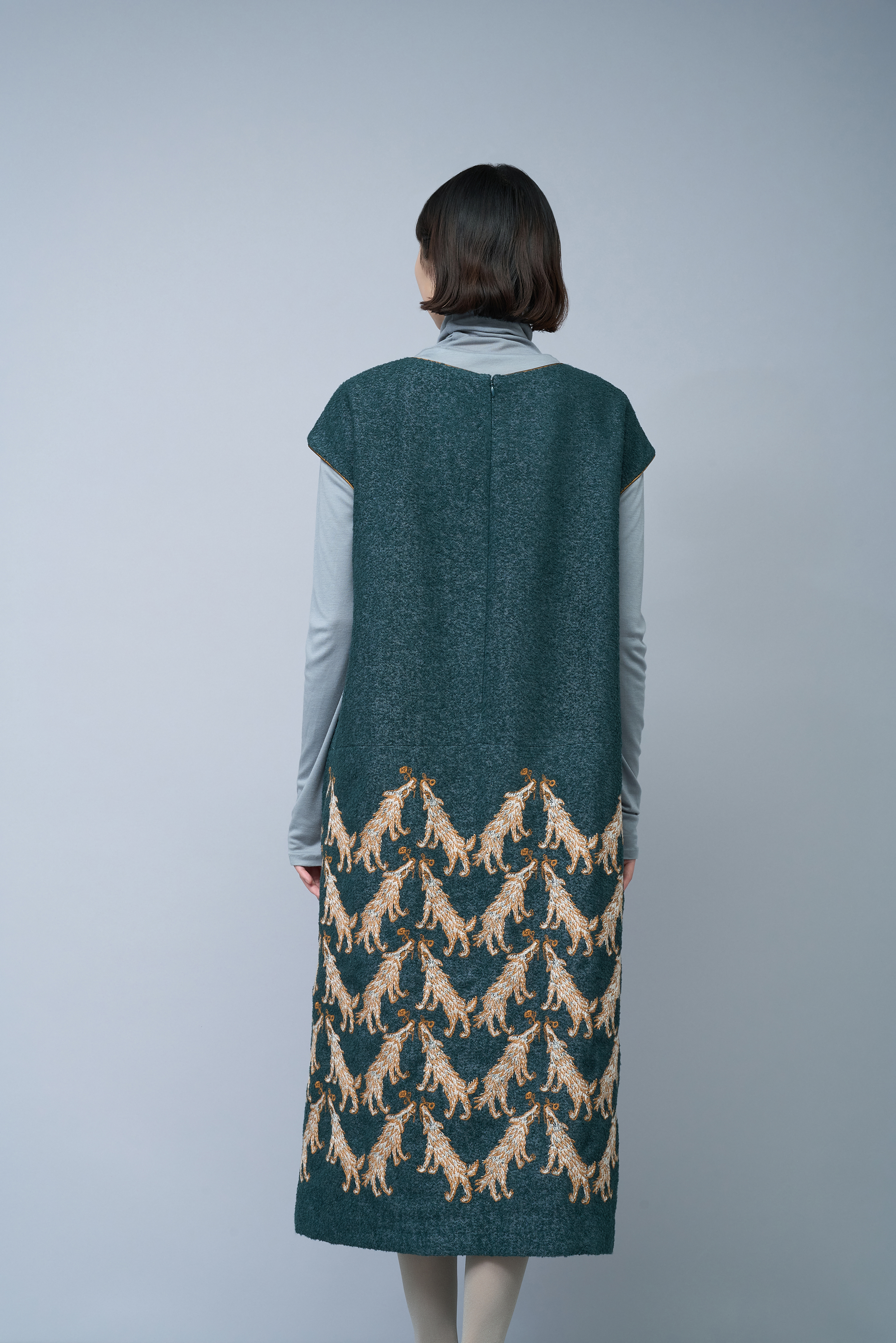 wolf & flower ドレス - minä perhonen