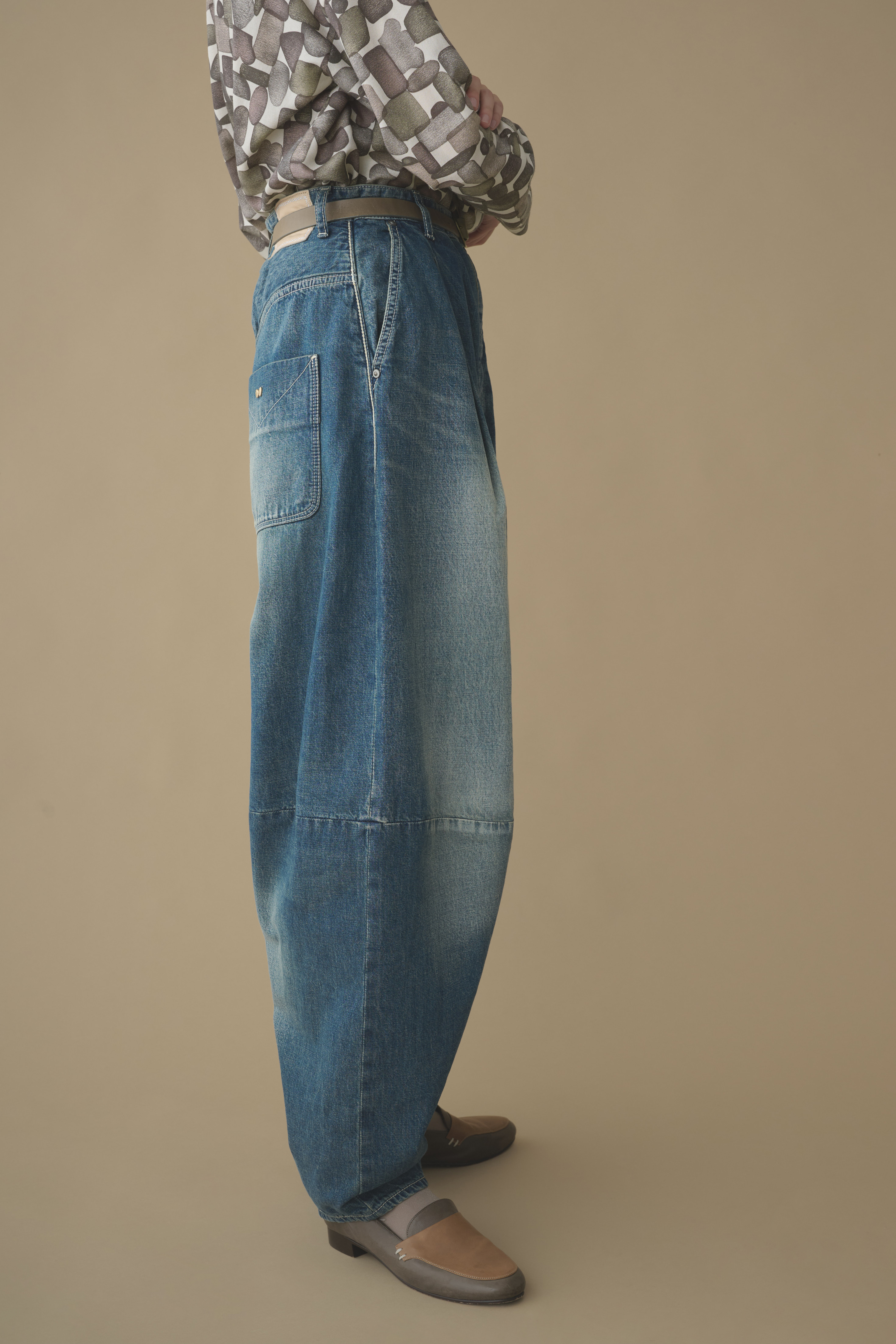 every day ニーパネルパンツ - minä perhonen