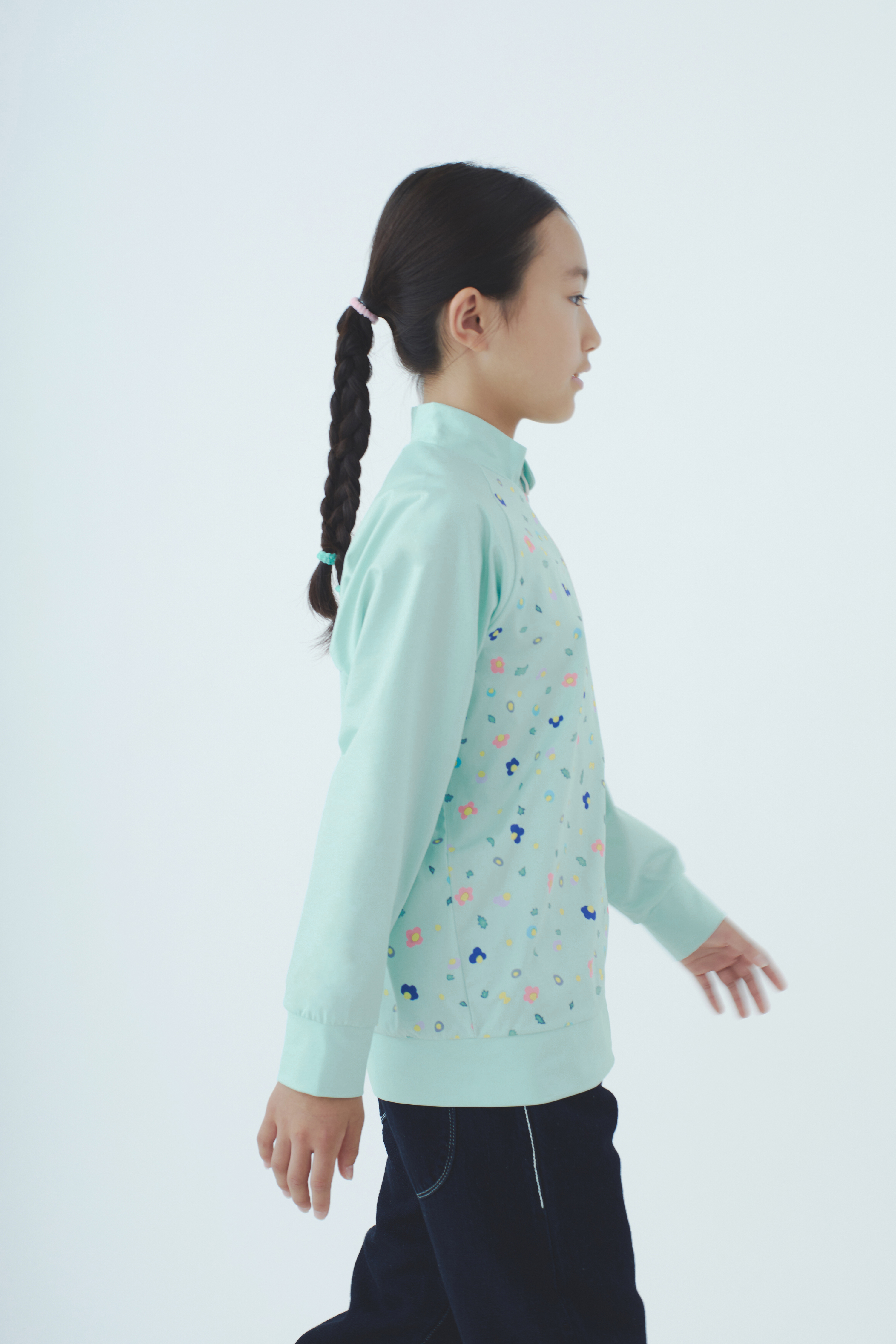 ミナペルホネン　１２０ mina perhonen（ミナ ペルホネン）／forest parade dress - gray