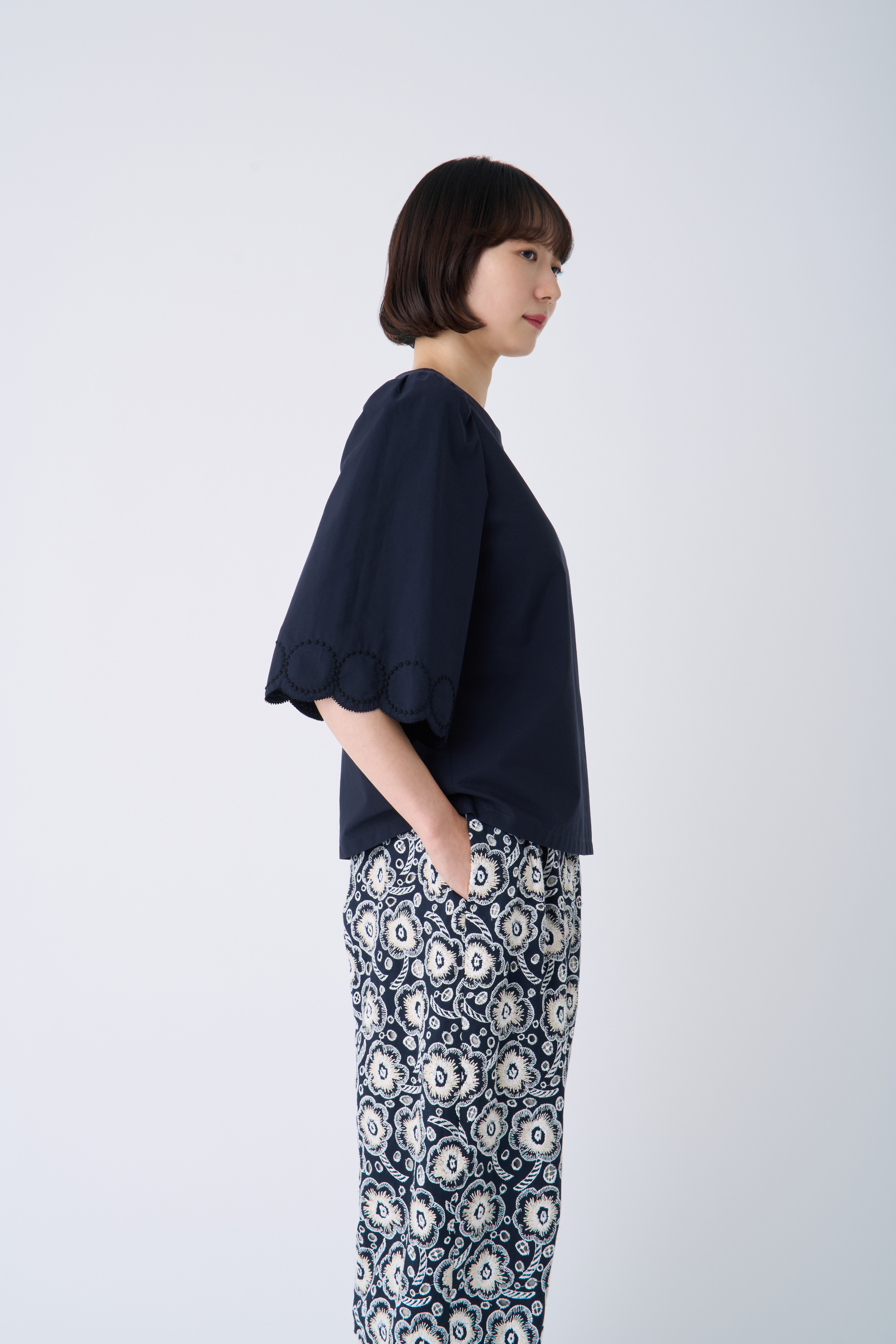 tambourine フレアスリーブブラウス - minä perhonen