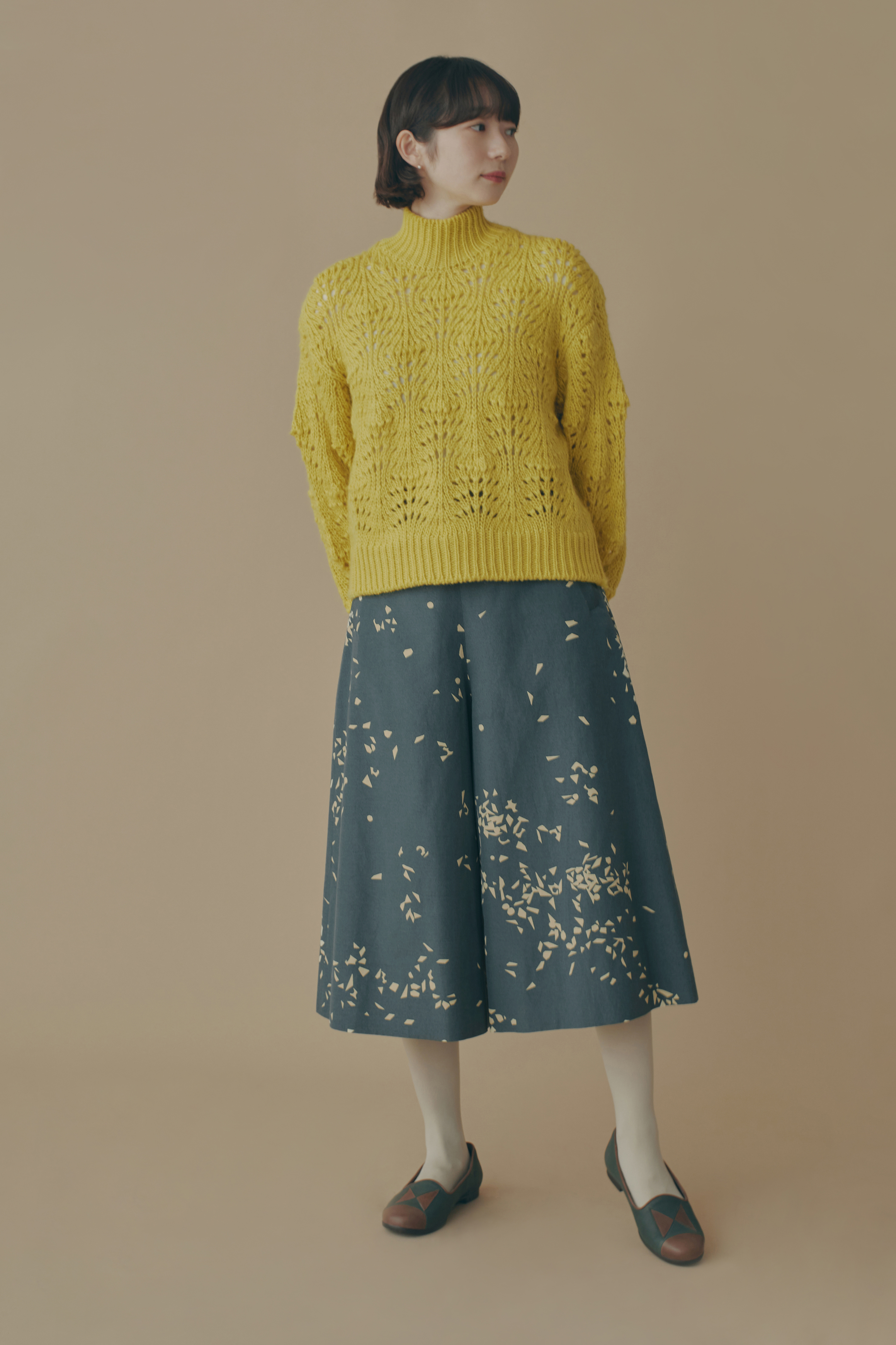 マチャット　メモリーキュロットパンツ　2024 マチャット メモリーキュロットパンツ 2024