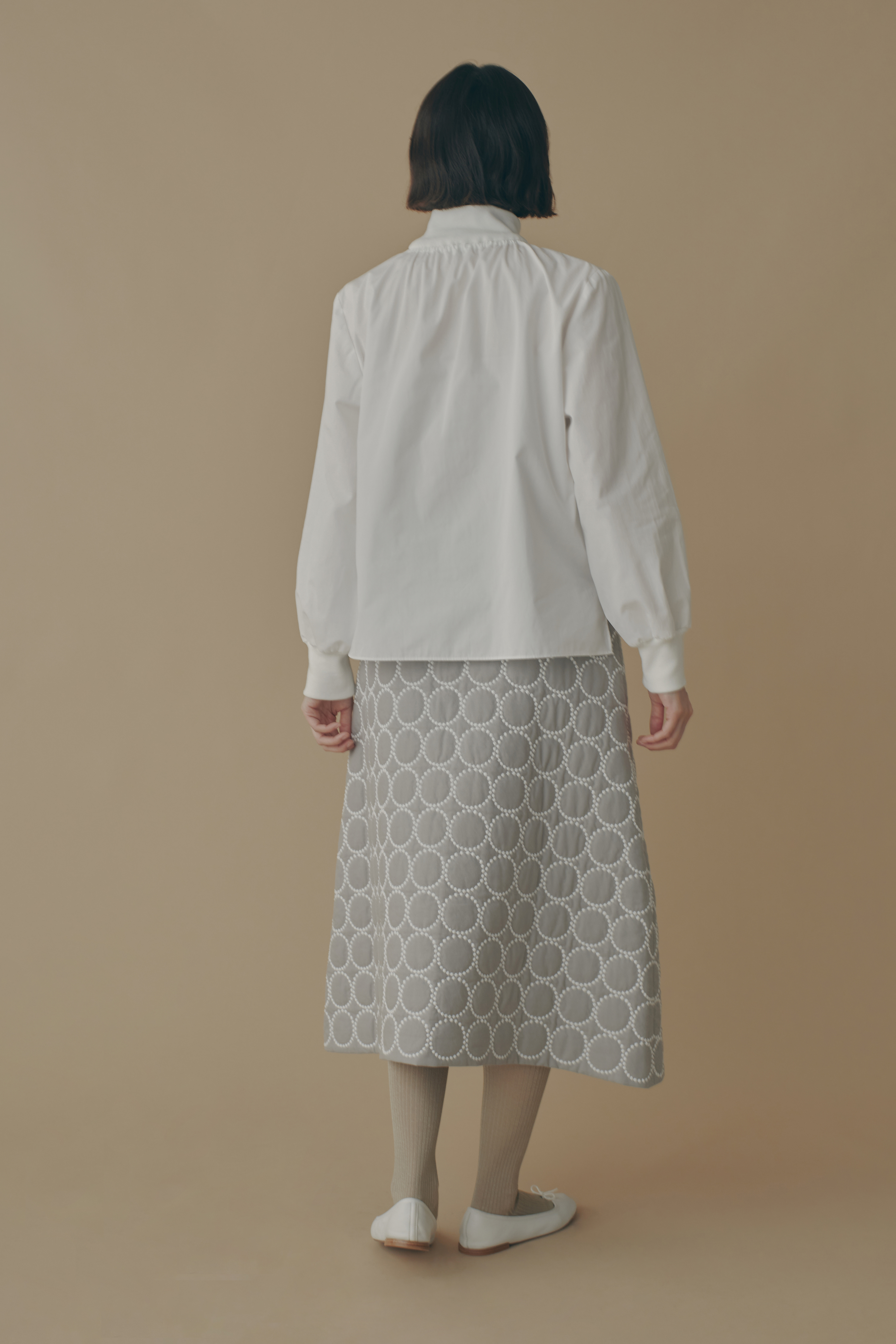 【美品】mina perhonen tambourine スカート 130 anemone × tambourine ギャザースカート - minä perhonen