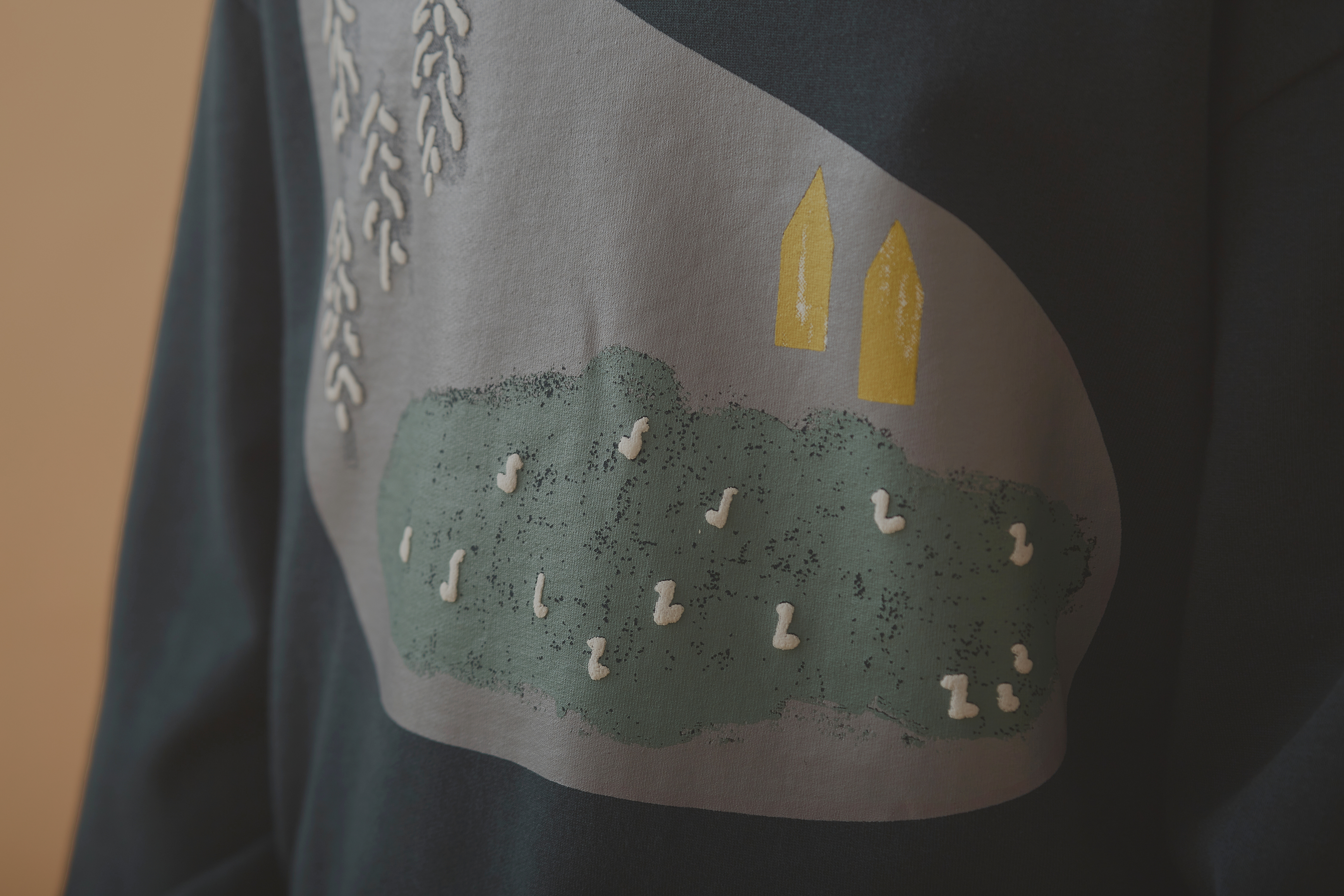◎ミナペルホネン◎forest village◎カットソー◎ ミナペルホネン forest village カットソーワンピース（forest