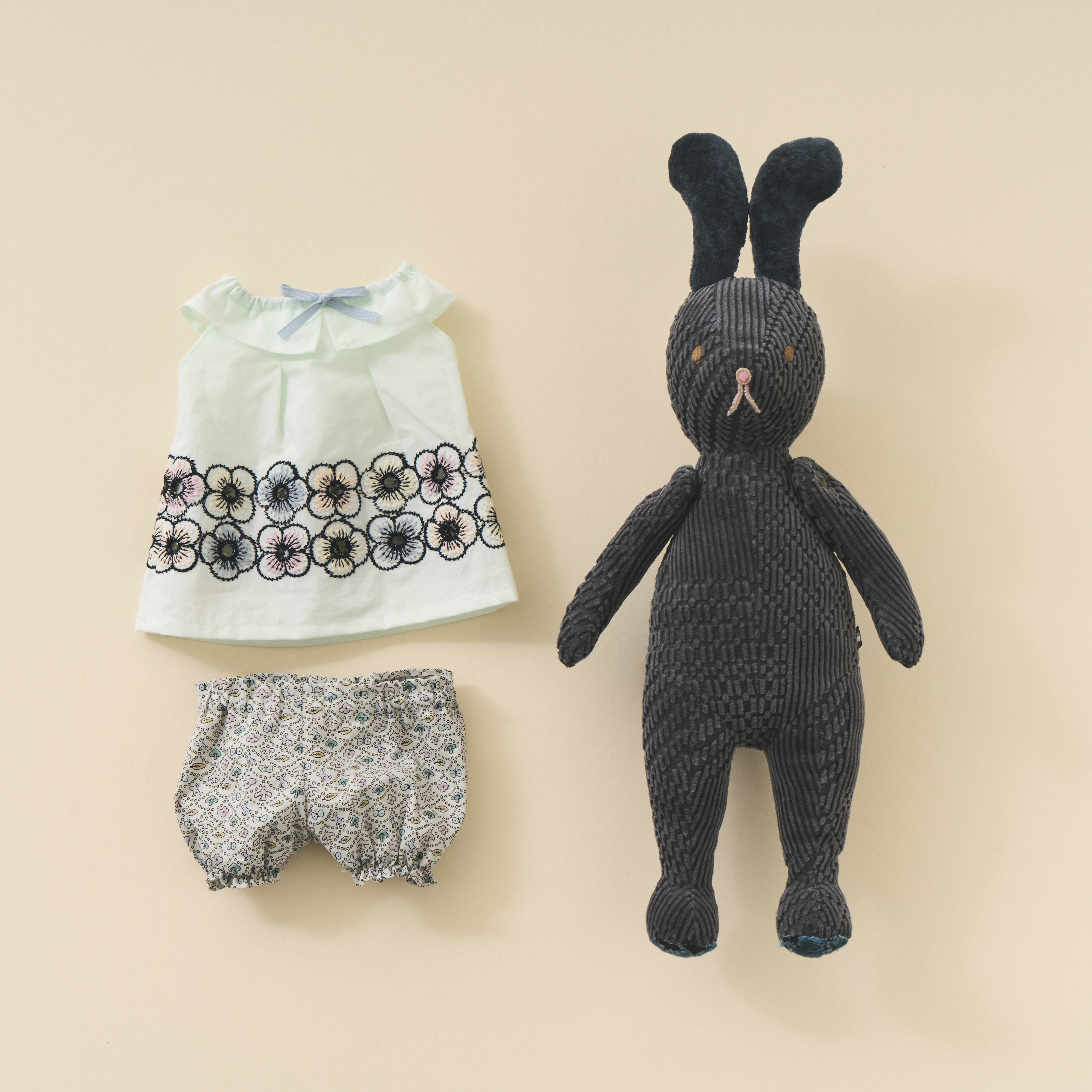 kukka ぬいぐるみ -dark gray- - minä perhonen