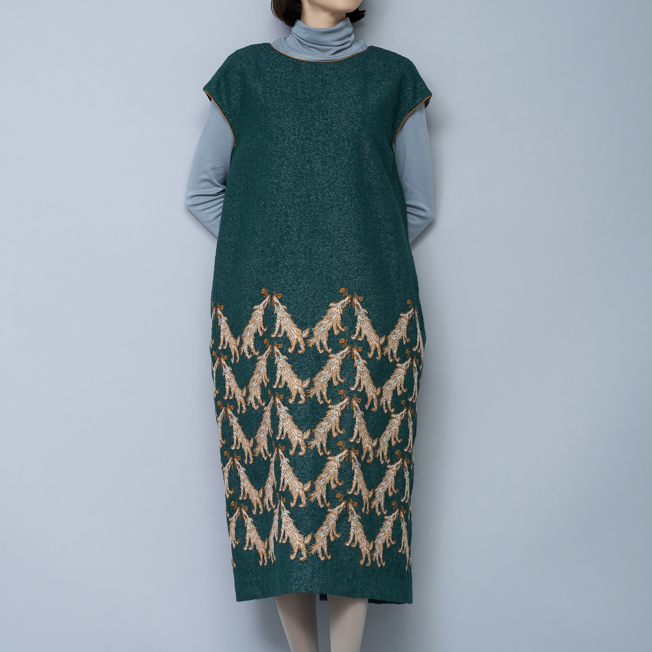 wolf & flower ドレス - minä perhonen