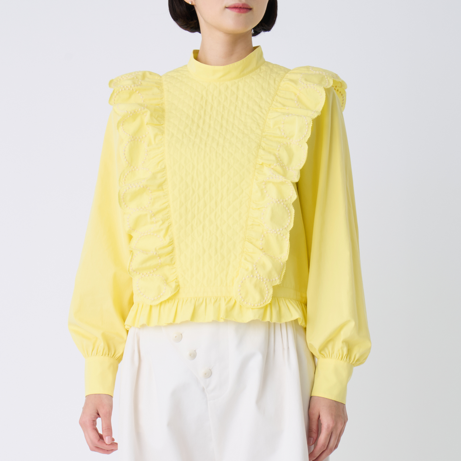 【新品タグ付】ミナペルホネン　ブラウス　タンバリン　アネモネ tambourine ブラウス - minä perhonen