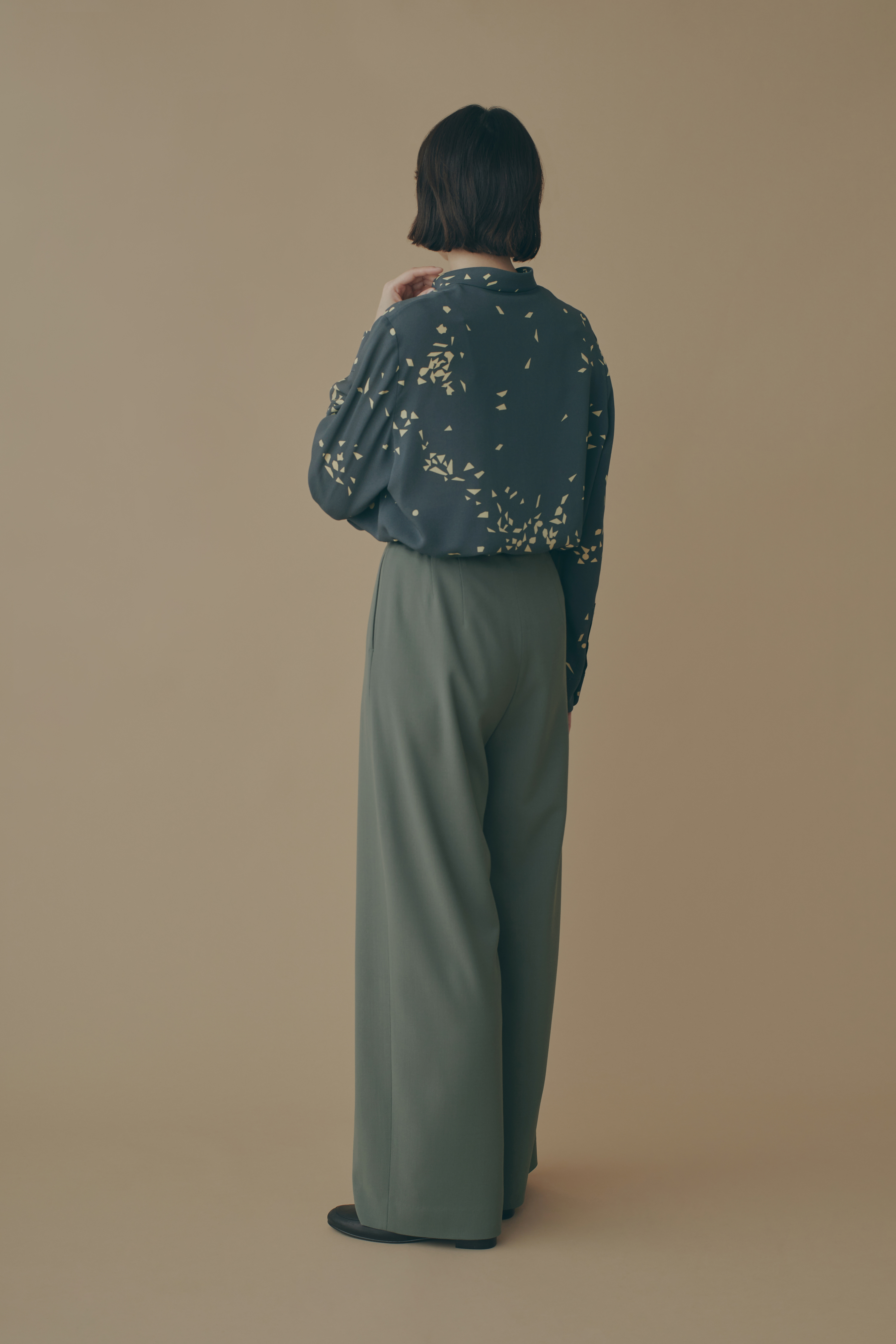 minaperhonenワイドパンツ deep shadow ワイドパンツ - minä perhonen
