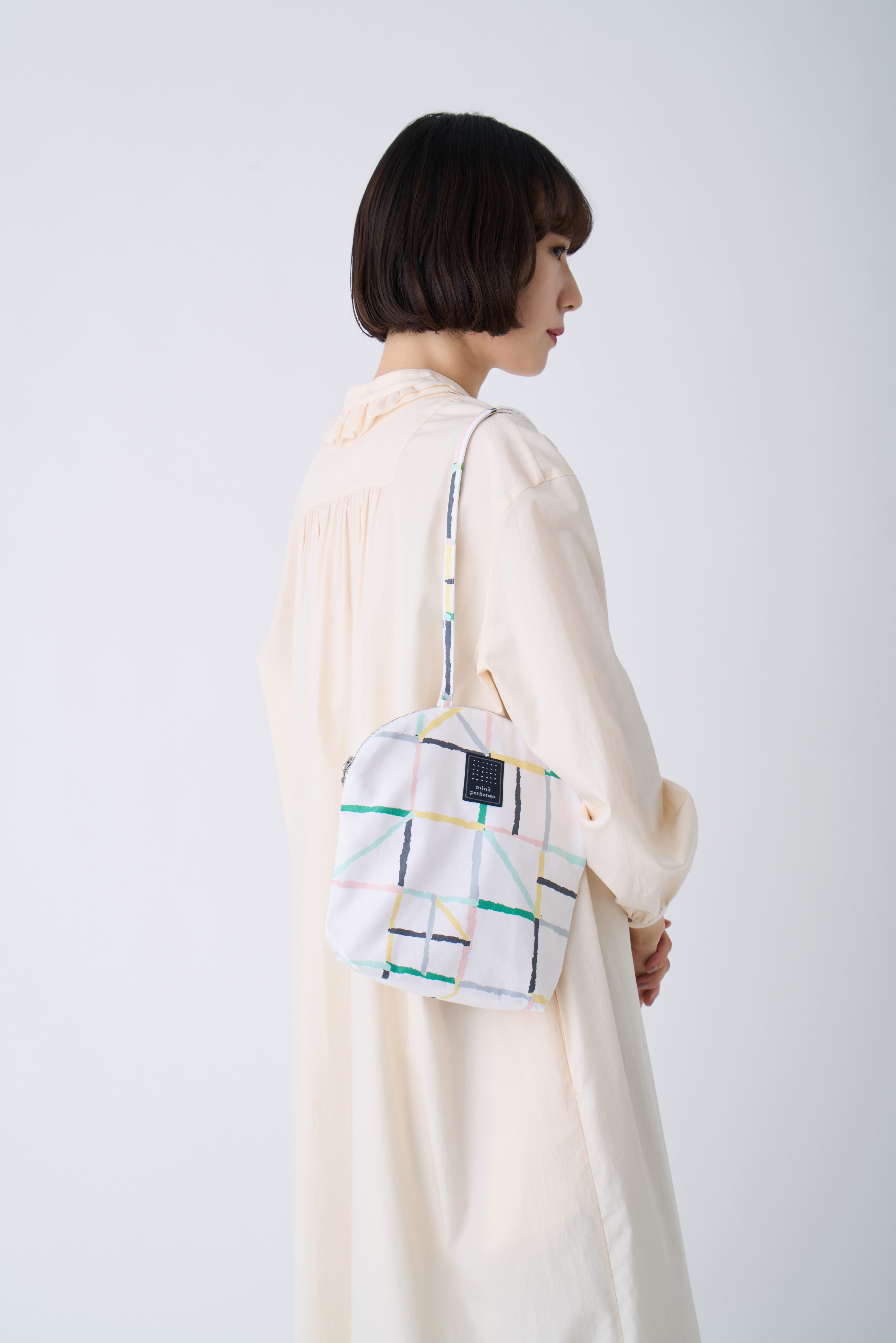 新品未使用ミナペルホネン muffin bag mina perhonen muffin bag -hana no mi- - ミナペルホネン正規