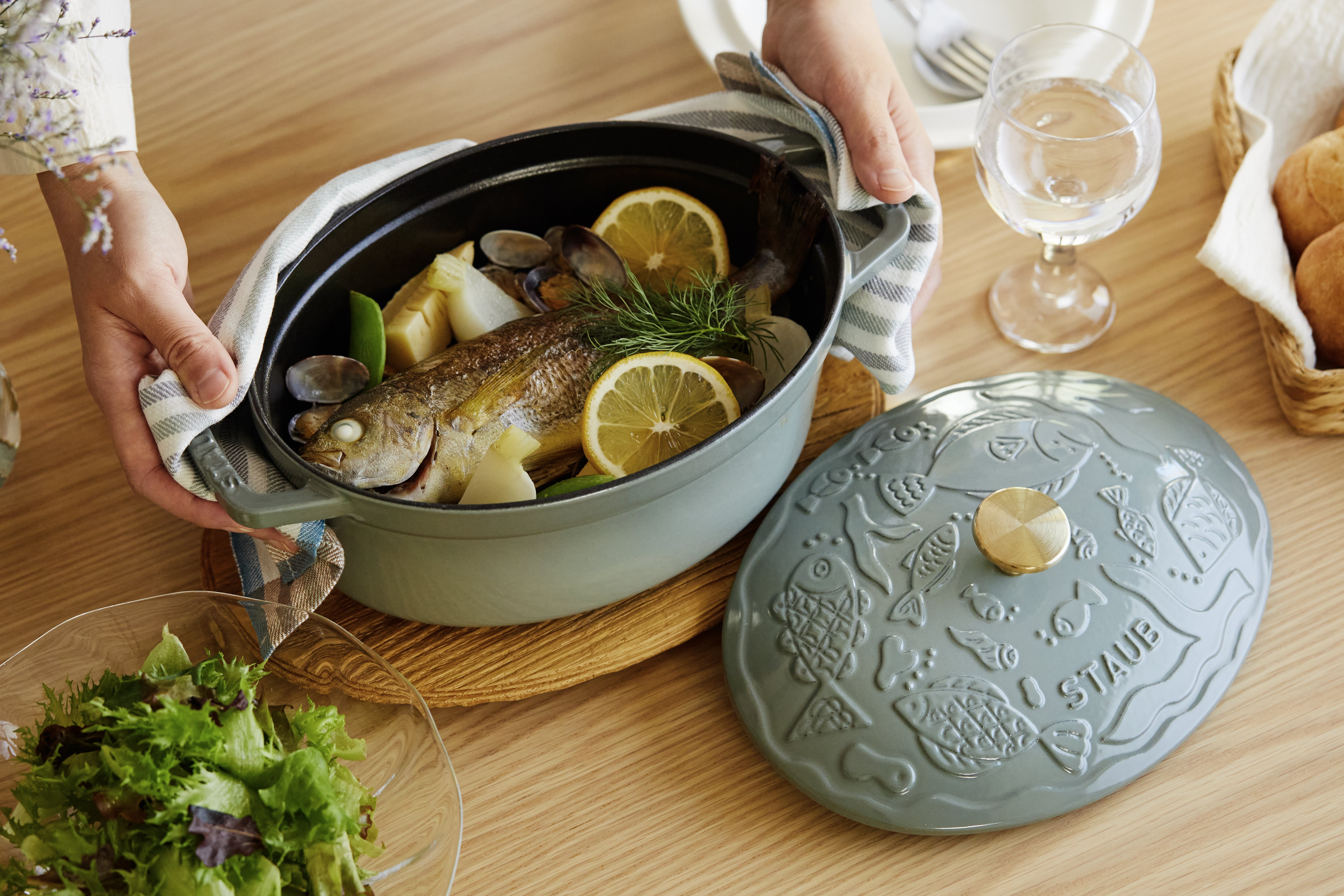 Announcement of the second STAUB collaboration. - cocotte ocean 