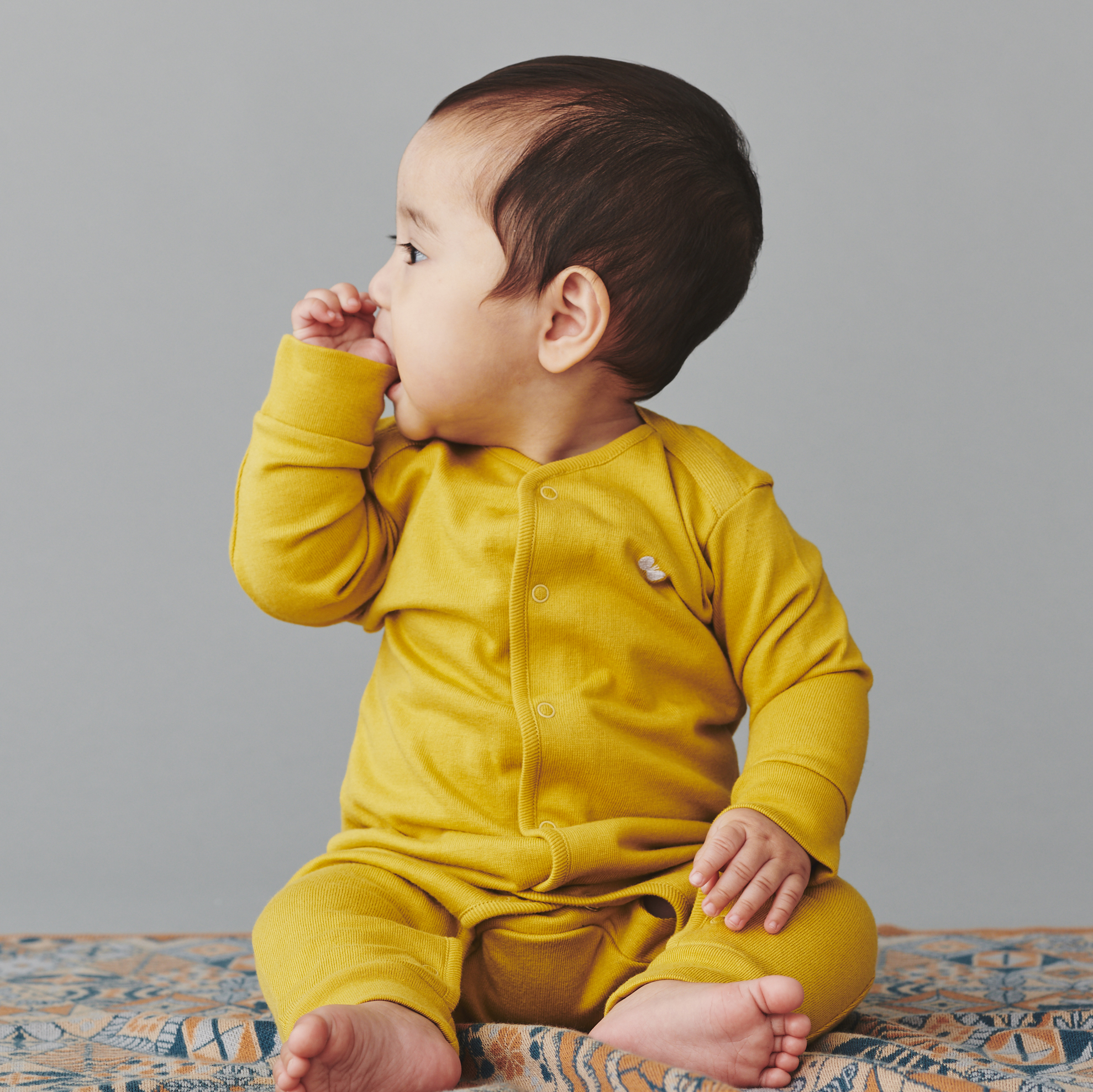 ミナペルホネン　swanlake ロンパース 80 ロンパース BP8082P | mina perhonen (Baby&Kids)/ミナ